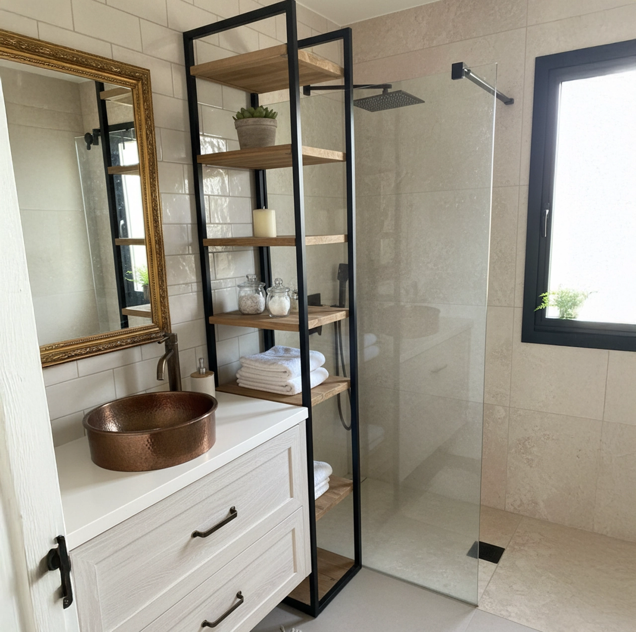 Estantería baño
